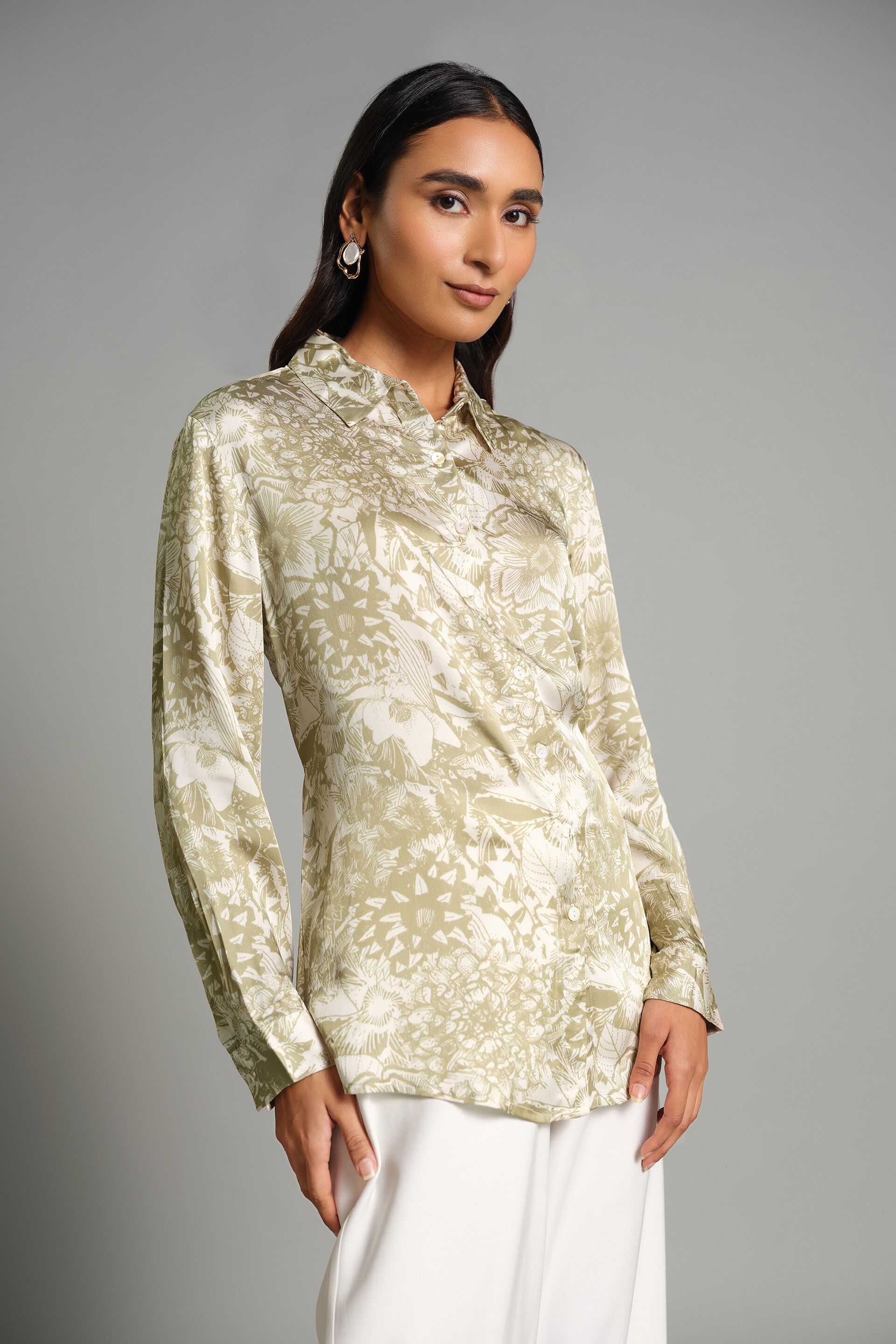 Aspen Shirt, Green, image 1